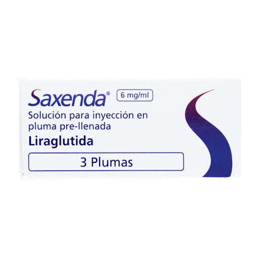 Saxenda Liraglutida 6mg/ml Novo Nordisk Caja x 3 Pluma
