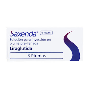 Saxenda Liraglutida 6mg/ml Novo Nordisk Caja x 3 Pluma  