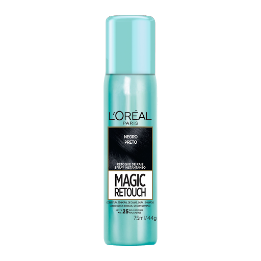 Magic Retouch Negro Spray x 75 ml