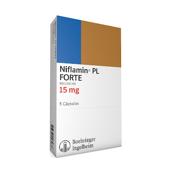 Niflamin PL Forte Meloxicam 15 mg Boehringer Caja x 5 Cápsulas  
