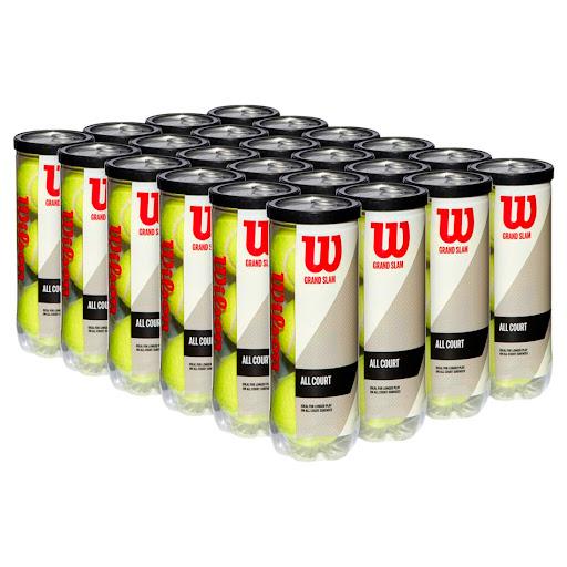 Caja de pelotas de Tenis Wilson Grand Slam Tarro 3P X 24T Wilson Caja x 24  