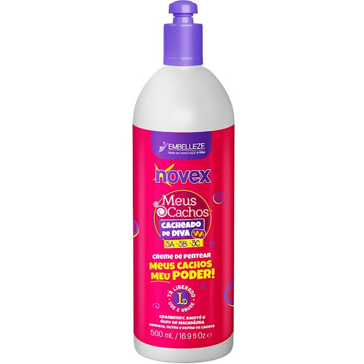 Crema De Peinar Novex Meus Cachos Cacheado De Diva x 500 ml