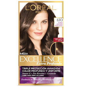 Tinte Excellence Extra Profundo Tono Rubio Oscuro 610 x 45 gr  