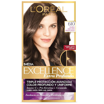 Tinte Excellence Extra Profundo Tono Rubio Oscuro 610 x 45 gr  