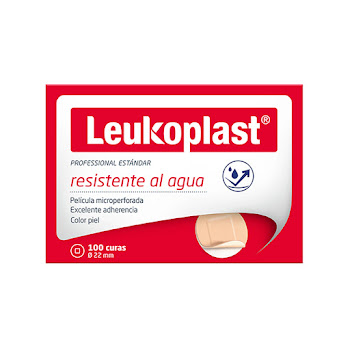 Curas Leukoplast Estándar  Redonda x 100 Und  