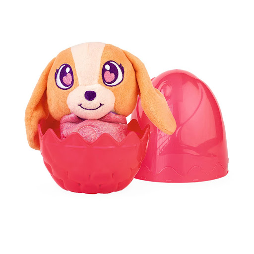 Peluche Sorpresa Cachorros Brillantes Baby Gemmy Baby Gemmy Caja x 1 Descubre la magia del Huevo Sorpresa Baby Gemmy Royal Sparkly Puppies  Dentro de cada huevo, encontrarás uno de los 6 adorables cachorros coleccionables, todos con un elegante estampado de realeza y u