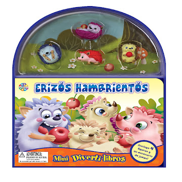 Libro Mini Divertilibros Erizos x1 und  