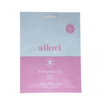 Mascarilla Facial Ailovi 3D Vitamina C x 1 und  