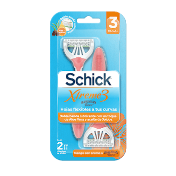 Máquina De Afeitar Xtreme 3 Piel Delicada Blister x 2 und  
