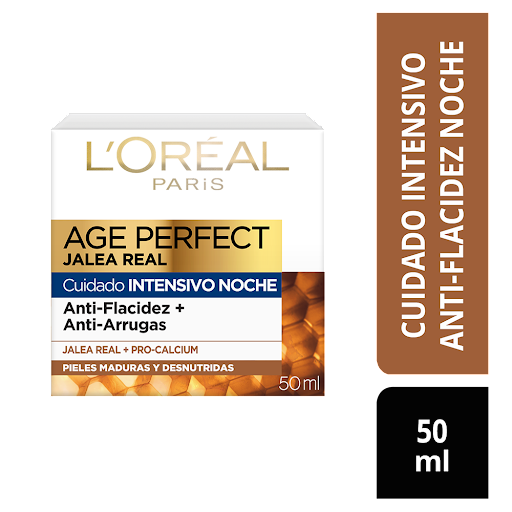 Crema Noche Loreal Paris Antiarrugas Age Perfect x 50 ml 
