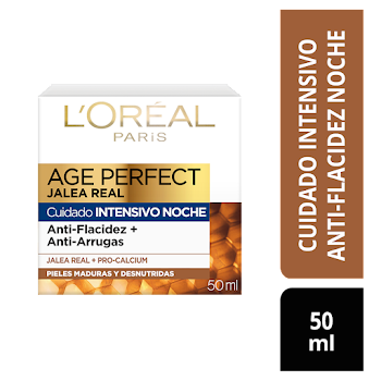 Crema Noche Loreal Paris Antiarrugas Age Perfect x 50 ml   