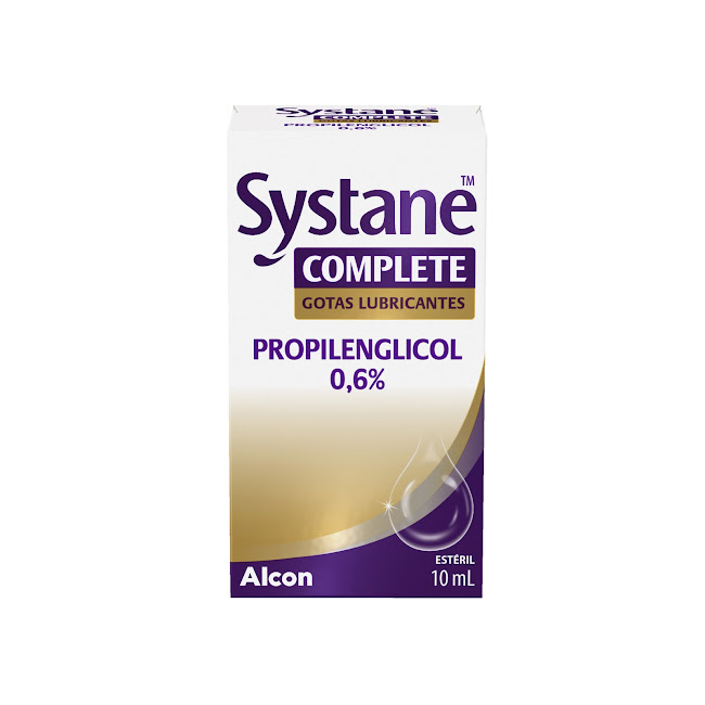 Systane Complete Propilenglicol 0.6% Alcon Gotas Frasco x 10 ml  
