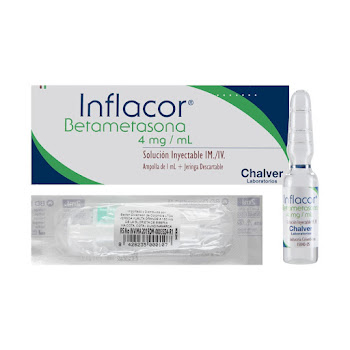 Inflacor Betametasona 4mg Chalver Frasco x 1 Ampolla  