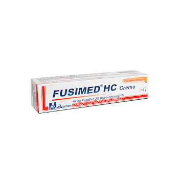 Fusimed HC Ácido Fusídico + Hidrocortisona 20%/1% Crema Biochem x 10 gr  
