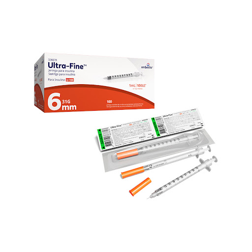 Jeringa Ultra-Fine 6mm 31G x 1ml Blíster x 1 und