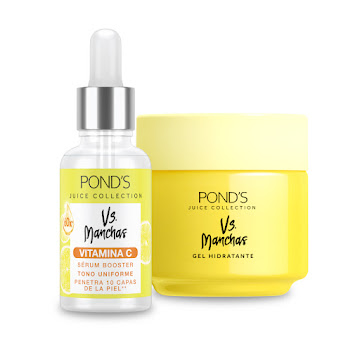 Combo Ponds Vitamina C Gel Hidratante Bye Bye Manchas x 100 gr + Serum Facial Juice Collection x 30 gr   