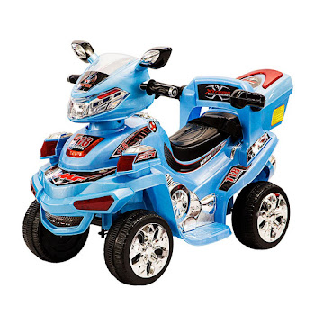 Solo Online Cuatrimoto Electrica   Prinsel Galaxy Con Control Color Azul X 1 Unidad 