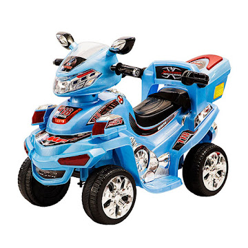 Solo Online Cuatrimoto Electrica   Prinsel Galaxy Con Control Color Azul X 1 Unidad 