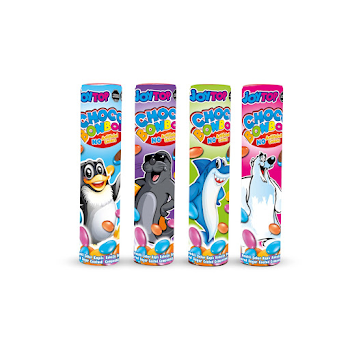 Chocolates Bonart Recubiertas Con Colores Tubo x 15 gr   