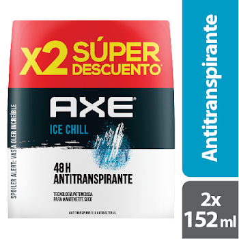 Desodorante Axe Ice Chill Aerosol x 152 ml  