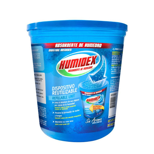 Humidex Vaso 300g Sin Aroma HUMIDEX Vaso 300 gr x 1 und El producto contiene un vaso con rejilla y tapa + 300 gramos de granulado suelto sin aroma. 

**Los repuestos para este vaso se pueden adquirir en la plataforma de Farmatodo, vendemos varias presentac