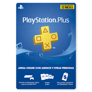 //Tarjeta Recarga Playstations 12 Meses Suscripción  