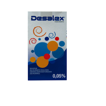 Desalex Desloratadina 0.05% Jarabe Organon Frasco x 150 ml  