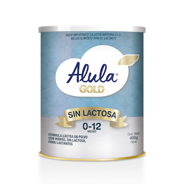 Fórmula Infantil Alula Gold Sin Lactosa x 400 gr  