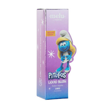 Rubor Líquido Melu Pitufos Tono Lirio Tubo x 4.5 ml  
