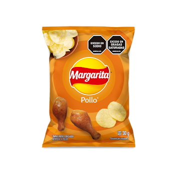 Pasabocas Margarita Papas Fritas Pollo Paquete x 30 gr  