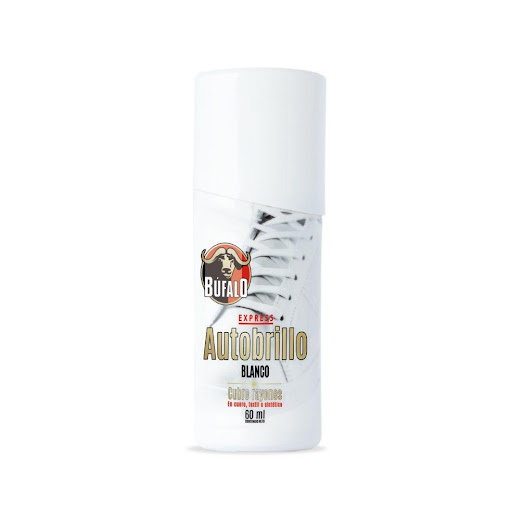 Betún Búfalo Autobrillante Blanco X 60 CM3 BÚFALO Líquido x 1 Und undefined
