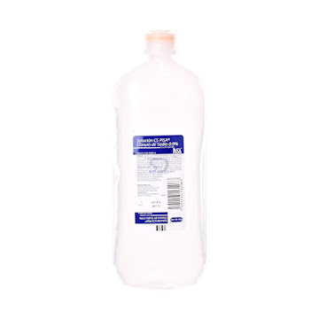 Suero Fisiológico Cloruro De Sodio 0.9% Pisa Frasco x 1000 ml  
