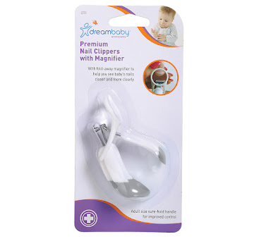Cortauñas Infantil   Dreambaby Con Lupa X 1 Unidad 