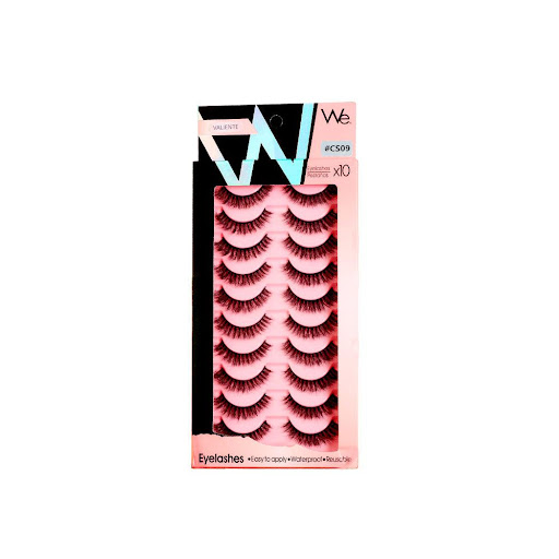 Pestañas postizas enteras we cosmetics Valiente x10 We cosmetics Caja x 10 Par undefined