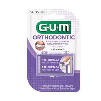 Cera Dental Gum Sunstar Ortodoncia Wax x 1 und  