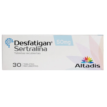 Desfatigan Sertralina   50mg Altadis Caja x 30 Tabletas  