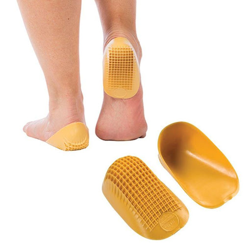 TALONERA TULIS CLASSIC TALLA L AMARILLA GLX SAS  x 1 Las taloneras Tuli's Classic son recomendadas por podólogos para aliviar el dolor en el talón y mejorar la estabilidad al caminar o correr. Su diseño de múltiples células y capas absorbe los impactos 