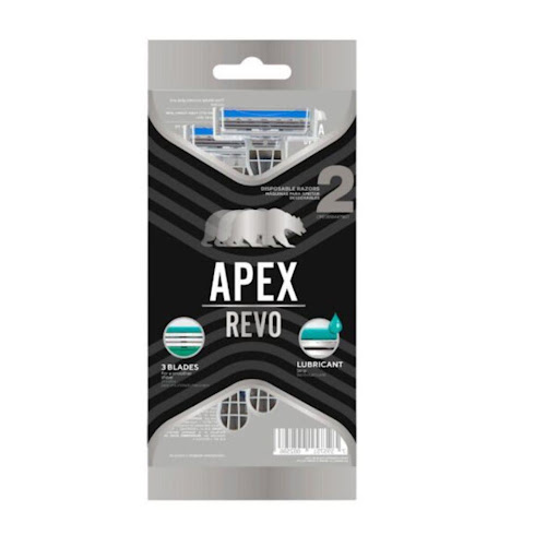 Cuchilla de Afeitar Desechable 3 Hojas Hombre - 5 Paquetes X 2 und Unidades - Apex APEX  x 2 