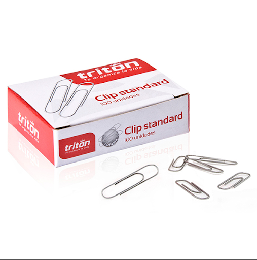 //CLIP METALICO TRITON PEQUEÑO X100UND                                  