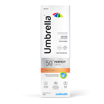 Protector Solar Umbrella Perfect Skin Oscuro SPF50 x 50 gr  