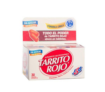 TARRITO ROJO TABLETAS  undefined