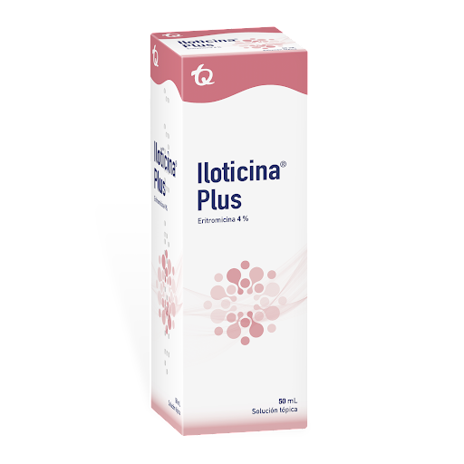 Iloticina Plus Eritromicina 4% Tecnoquímicas Frasco x 50 ml