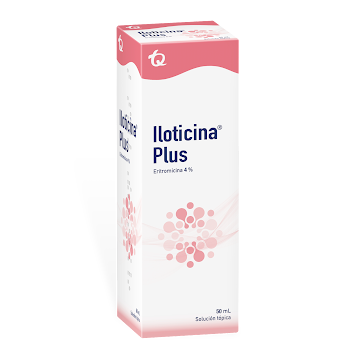 Iloticina Plus Eritromicina 4% Tecnoquímicas Frasco x 50 ml  