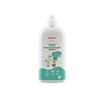 Limpiador De Teteros Y Accesorios Pigeon Biodegradable Botella X 500 Ml