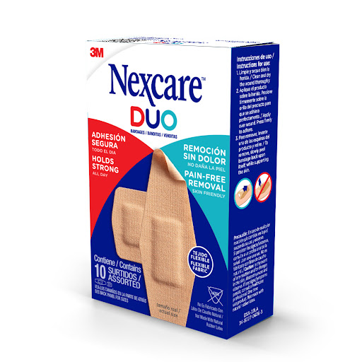 Curas Duo Surtido 3M Nexcare Caja x 10 und