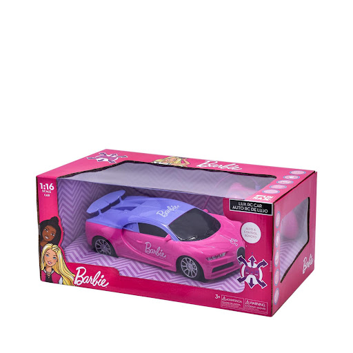 Vehículo Control Remoto Barbie Lux Car 1:16 Auto de Lujo Barbie Caja x 1