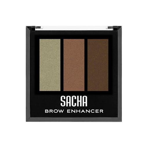 Kit de Cejas Sacha Eyebrow Enhancer Medium X 6 Gr SACHA COSMETICS Estuche x 1 El Eyebrow Enhancer kit de cejas es un compacto conveniente que contiene un polvo para cejas más claro, otro polvo para cejas más oscuro y una cera para crear cejas perfectamente formadas y arregladas