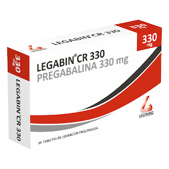 Legabin Cr Pregabalina 330mg Legrand Caja x 30 Tabletas  