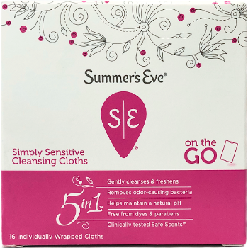 Solo Online Toallas Húmedas Íntimas   Summers´S Eve Simply Sensitive 5 En 1 X16und 