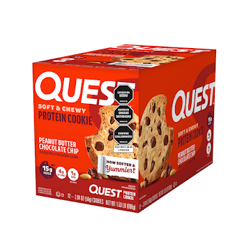 Galleta Proteína Quest Maní Con Chispas Chocolate Paquete x 58 gr  